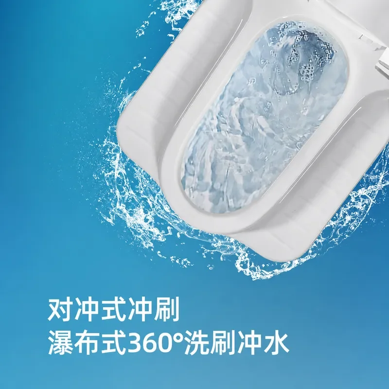 Personalized Ceramic Squatting Toilet with Integrated Surface Pit Deodorant Dual Purpose Desktop Design for Bathroom