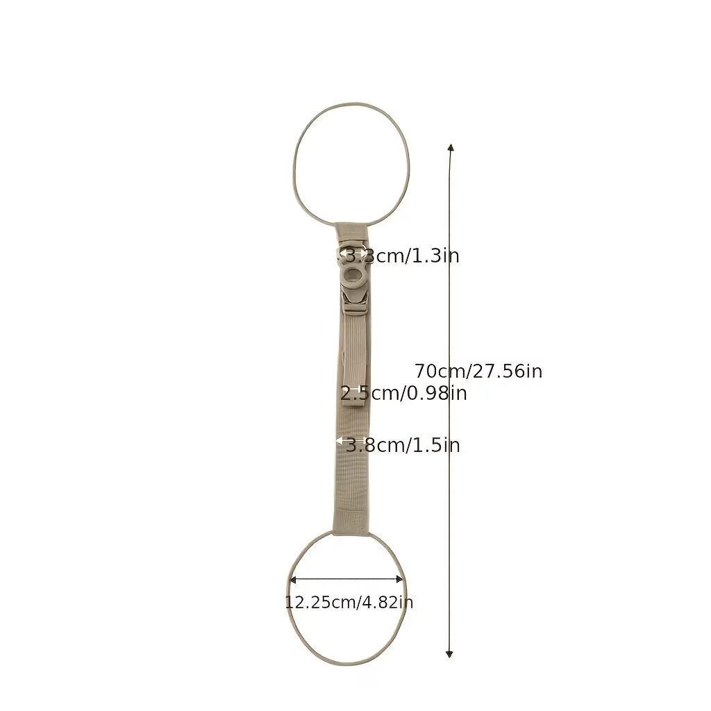 2-In-1 Heavy-Duty Adjustable Luggage Packing Straps with Quick-Release Buckle, Anti-Slip Anti-Lost Travel Ties for Suitcases