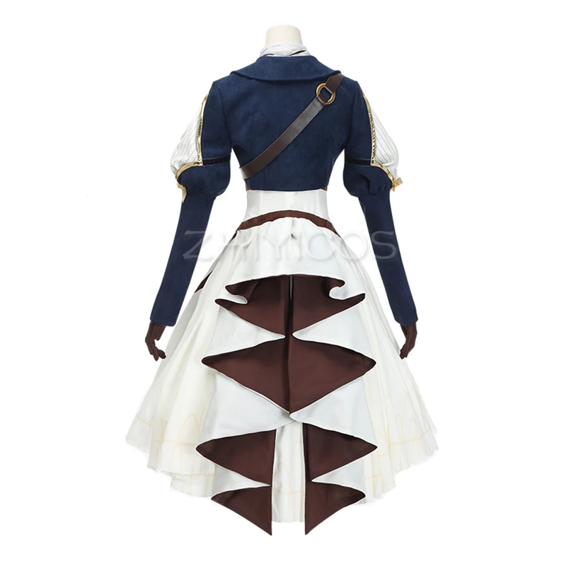 IN STOCK Anime Violet Evergarden Cosplay Costume Violet Evergarden Fancy Dress Outfit Halloween Adult Costumes for Women S-XL