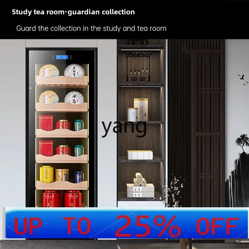 

Lhh Constant Humidity Tea Cabinet Pu'er Ripe Black Tea Moisture-proof Refrigeration Storage Display