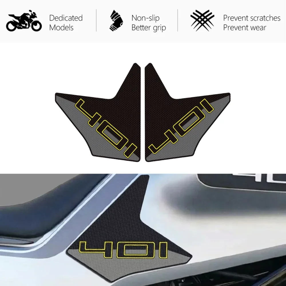 

Motorcycle Side Tank Pad Knee Grip for Husqvarna Vitpilen 401 / Svartpilen 401 (2018-2024)