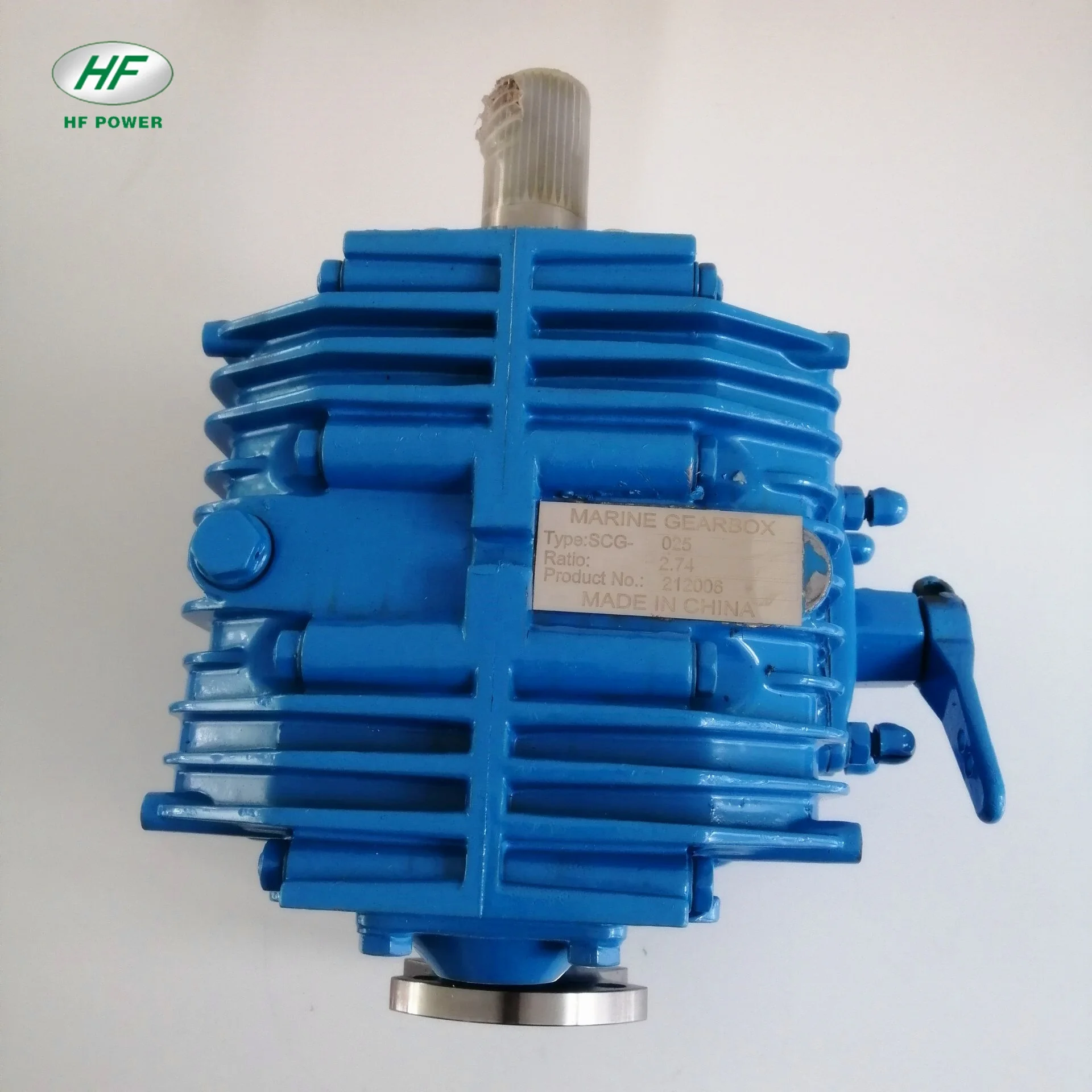 marine gearbox reduction SCG025 ratio 2.74 for HF-490 58hp small marine engine boat engine