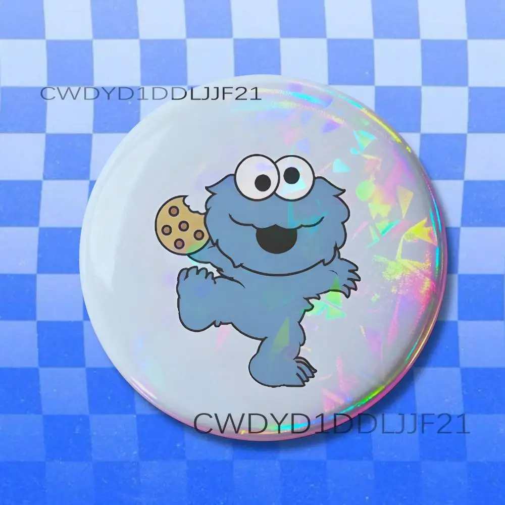 C-Cookies Monsters Cute Badge Brooch Figure Lapel Pins Clothes Backpack Fashion Cute Collection Decoration Display view 5