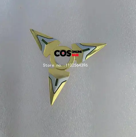 Anime OW Genji Shimada Cosplay Shuriken Prop