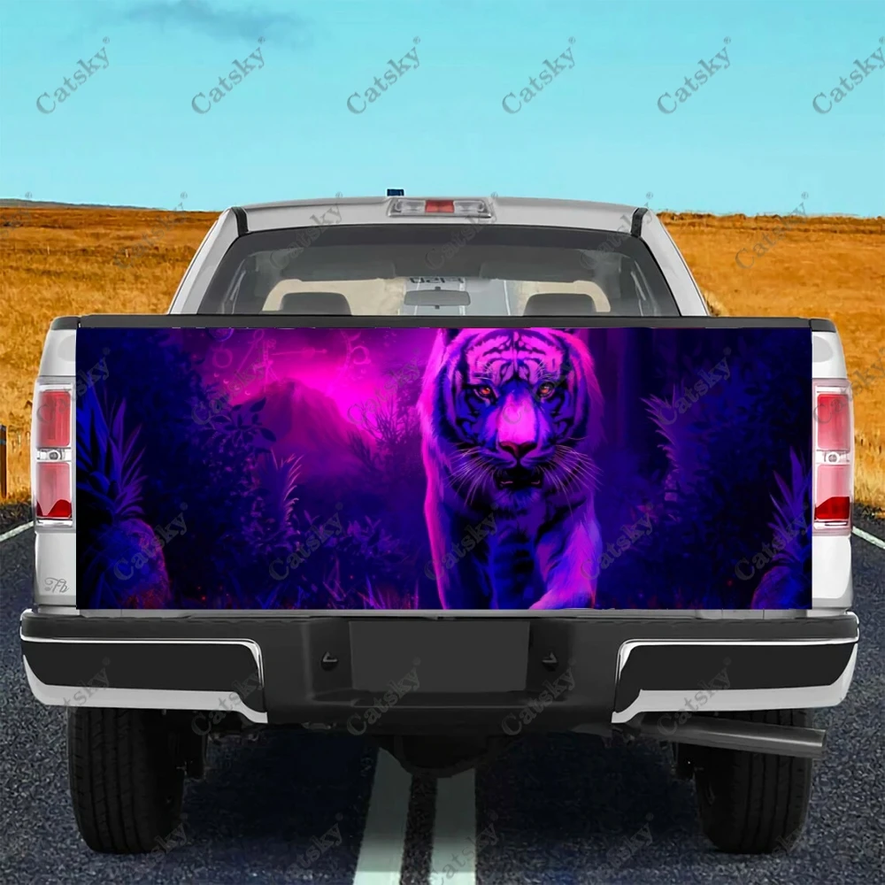 

Flame Tiger Car sticker rear car rear appearance modification package suitable for car truck sticker