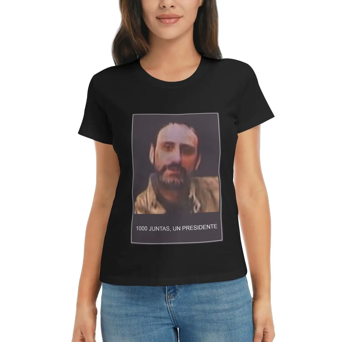 

Женская футболка Juan Costs 1000 Boards, A President Summer с короткими рукавами, хлопковые футболки с круглым вырезом, одежда, топы, уличная одежда