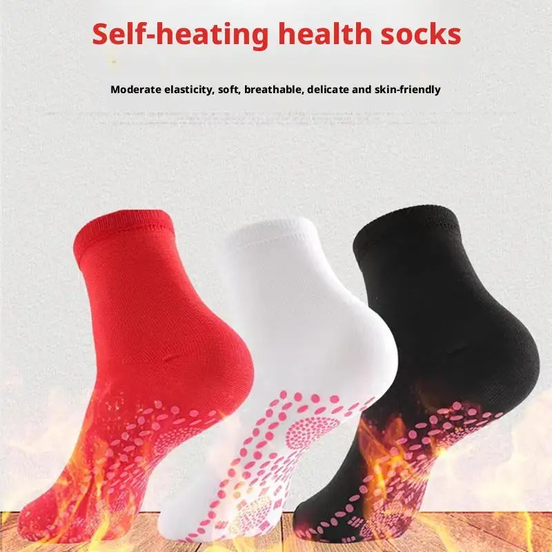 

1 Pairs of Pure Cotton Yoga Socks Fitness Pilates Women's Socks Silicone Anti Slip and Wear-Resistant Foot Massage Ankle Socks