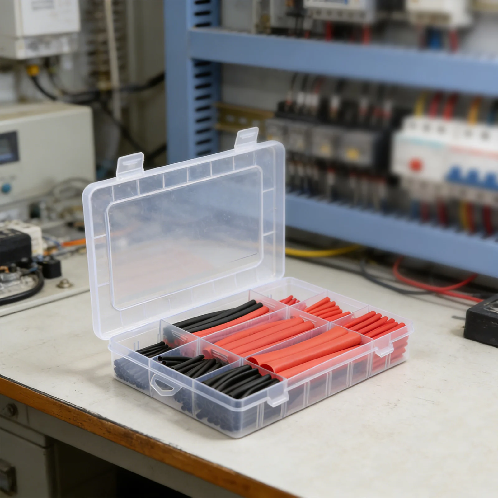 For Electrical Heat Shrink Tubing Kit 270PCS with Double Wall Design for Secure Connection Sealing in Industrial Equipment