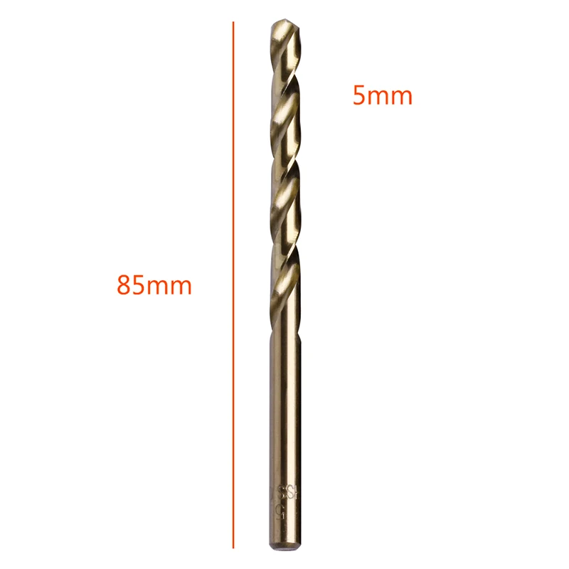 Bộ mũi khoan mini bằng thép tốc độ cao HSS phủ mũi khoan xoắn, tương thích để khoan lỗ gặp thả vận chuyển