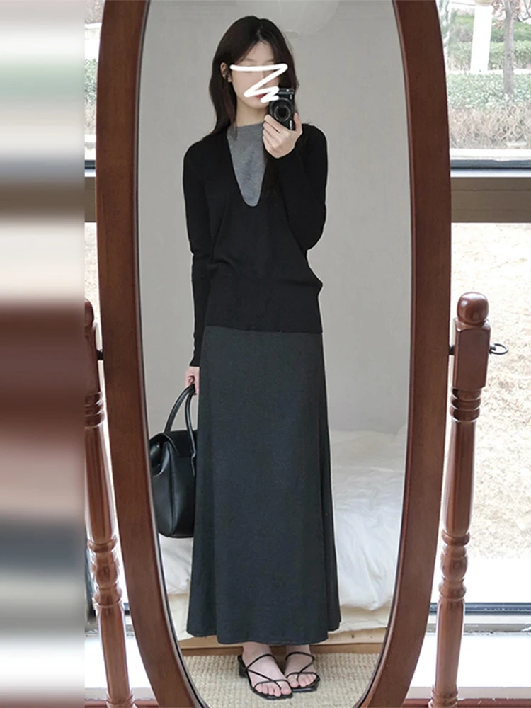 البلوزات لاعبا البلوفرات النساء محبوك القمم الحيوان طباعة سترة شقوق حافة الحفل اليومي مهرجان بديل روك باند صالح #4