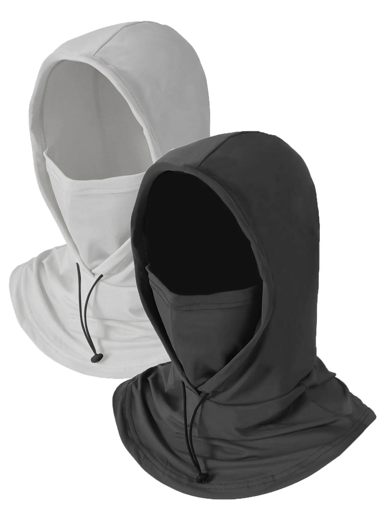 1 Stück kühlende, atmungsaktive Sturmhaube, Gesichtsmaske, Sonnenschutz, UV-Schutz, Kapuzenmaske zum Radfahren, Angeln, Laufen