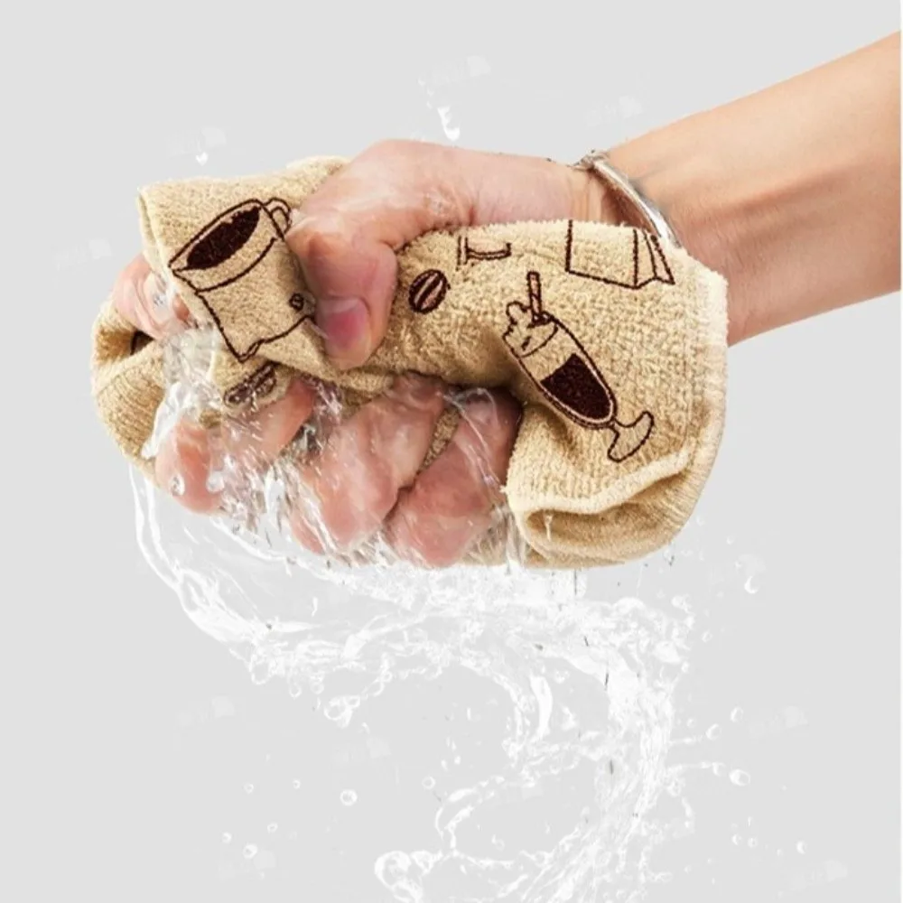 20pcs/roll Reusable Microfiber Cleaning Wipes High Absorbency Washable Cleaning Rag Multi-Purpose Durable Tear-Towel Roll
