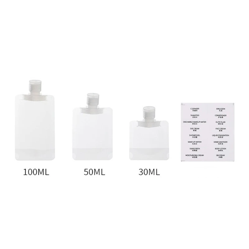 1pcs Makeup Fluid Bottle Packaging Bottle Portable Travel Bottle Cosmetic Packing Bag