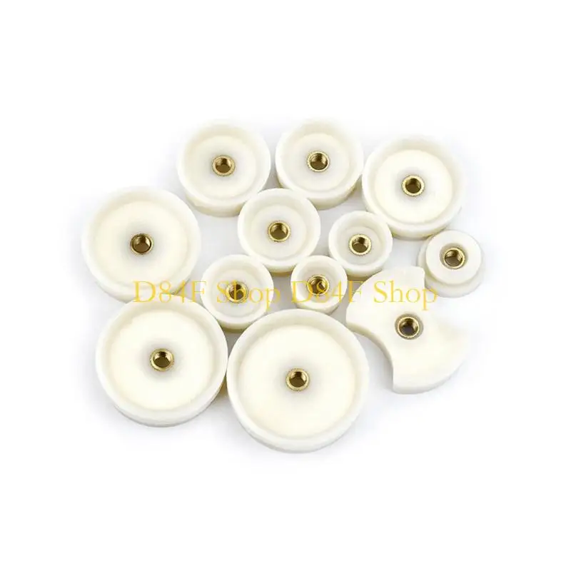 

D84F Хрустальный передний и задний корпус часов, профессиональный ремонтный комплект с 12 формами для часов разных размеров