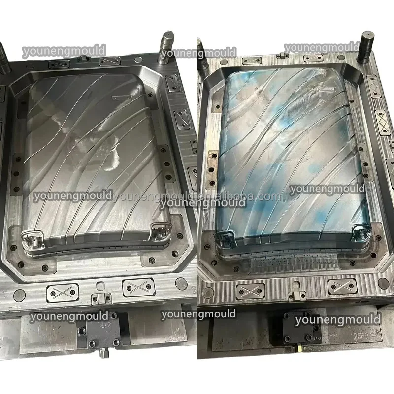 Suitcase trolley case plastic frame 20 trolley case mould wheel 24  26 durable password 28 inch leather suitcase mold