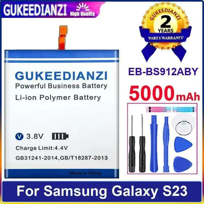 

5000Mah Mobile Phone Battery For Samsung Galaxy S23 EB-BS912ABY Reliable Power