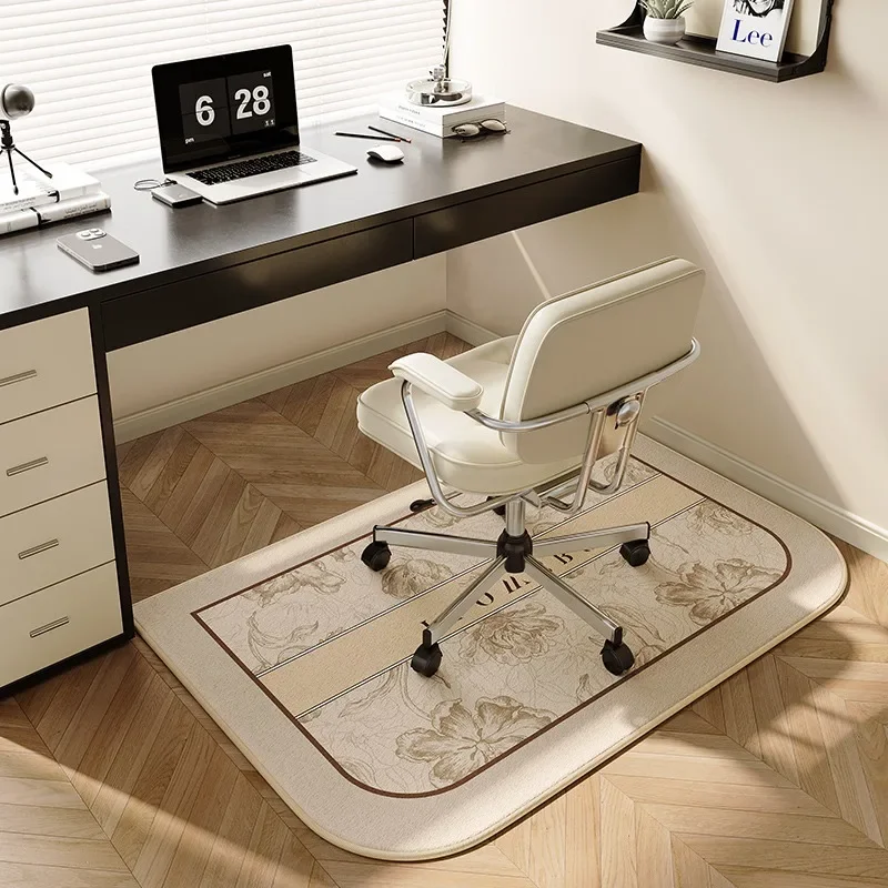 書斎用チェアカーペット,ドレッシングテーブル,デスクフロアマット,ローラースケートチェア,遮音マット,家の装飾