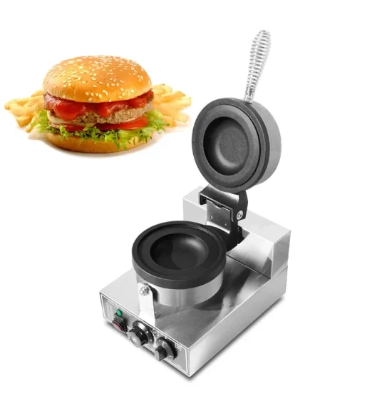 Commercial Ice cream Hamburger sandwich machine Non-stick Panini press waffle machine 110V 220V Gelato Panini Press machine