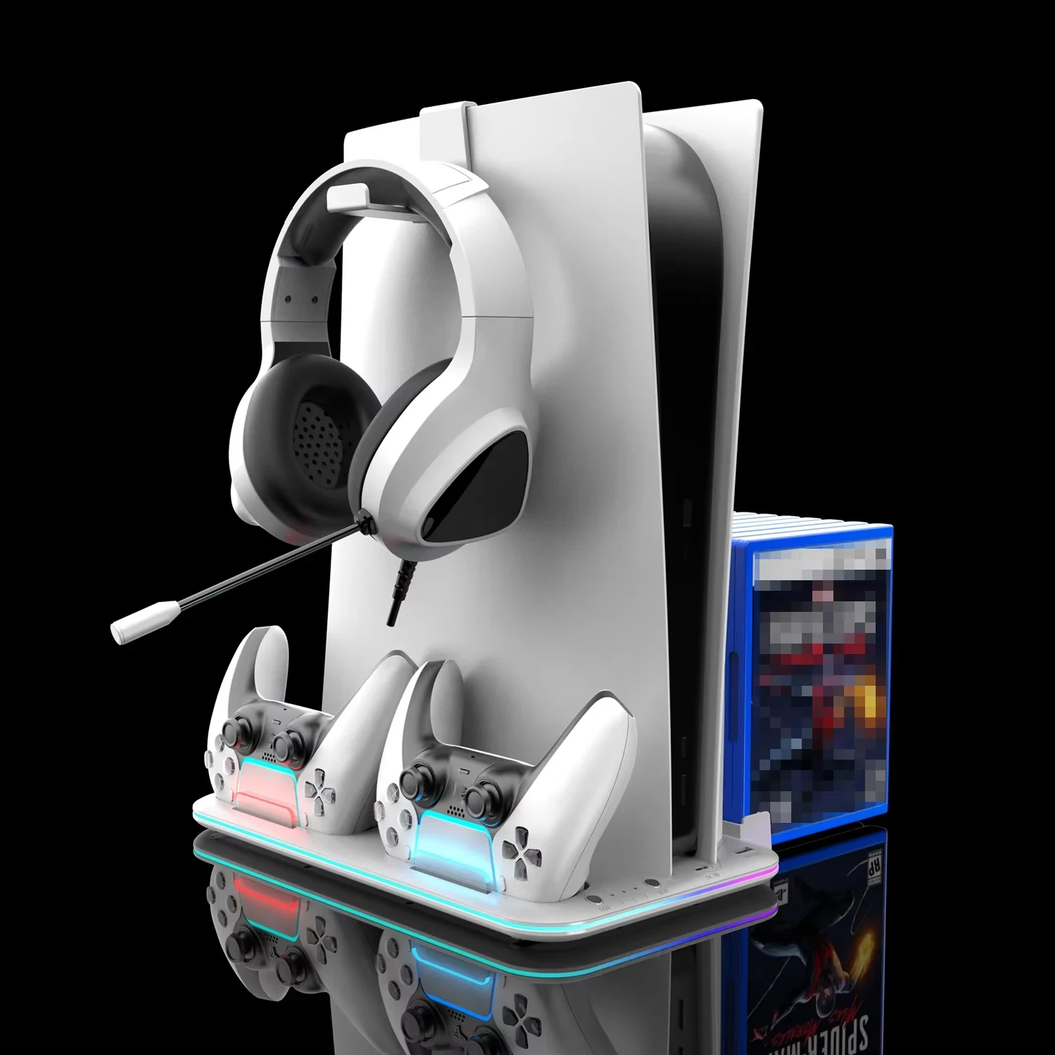 stazione-di-raffreddamento-turbo-a-3-livelli-con-luce-rgb-e-base-di-ricarica-per-controller-ps5-slim-digital-disc-con-supporto-per-cuffie