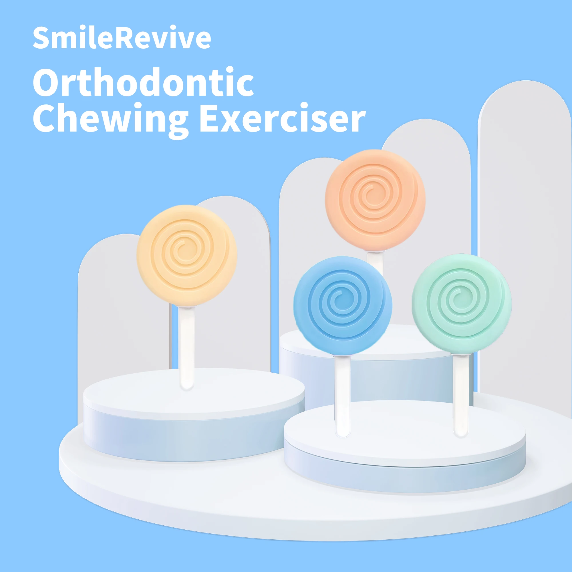 

SmileRevive Candy Orthodontic Chewing Exerciser Orthodontic Chewies Enhancing Aligner Fit Preventing Brace Face