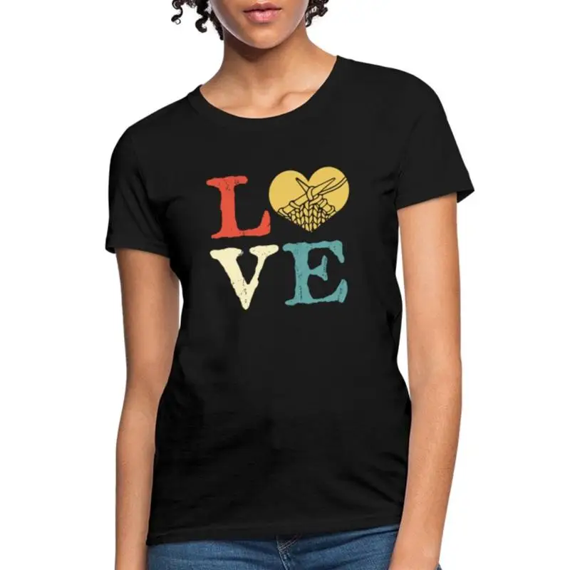 

Vintage Love Knitting s For Lovers Women's T Shirt