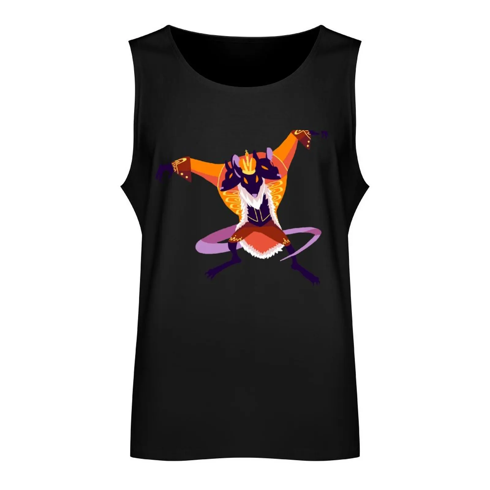 Mouse King Tank Top Sports shirt man sleeveless shirt man gym Man sleeveless shirt bodybuilding