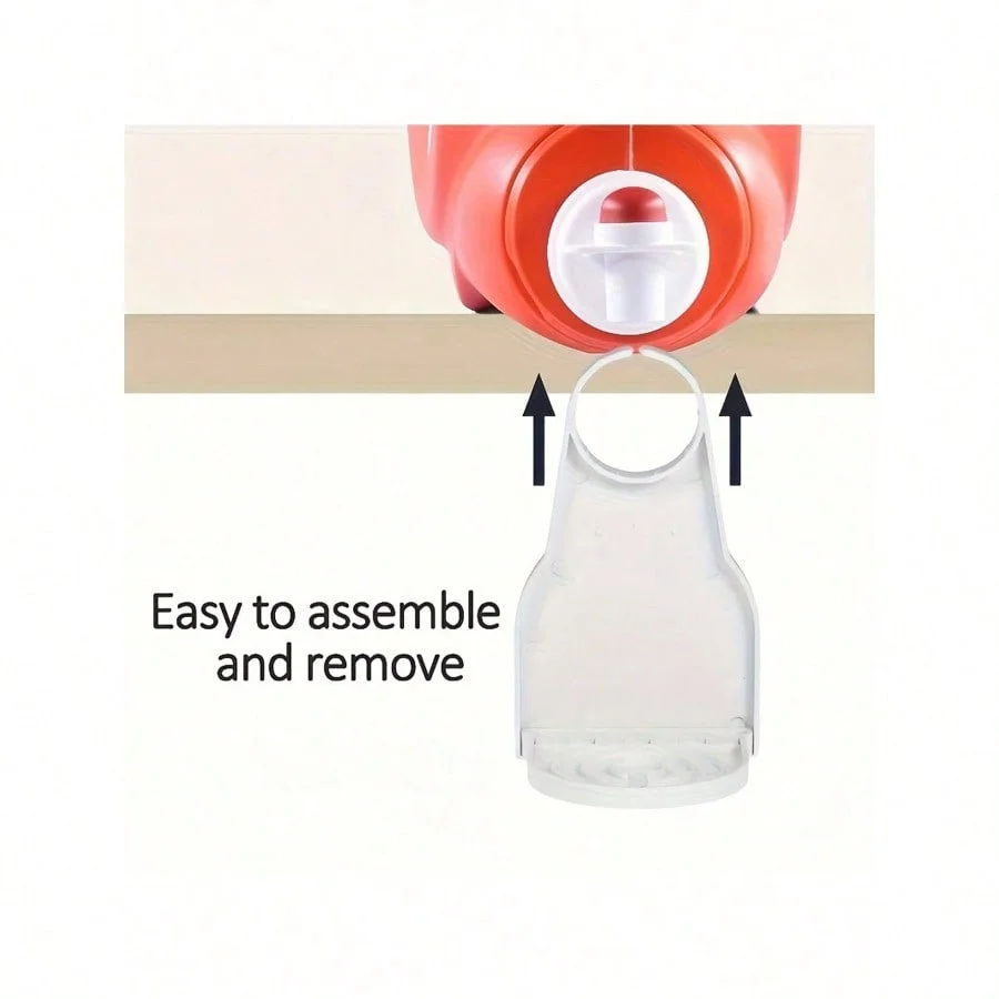 Compact Laundry Detergent Dispenser with Drip Tray