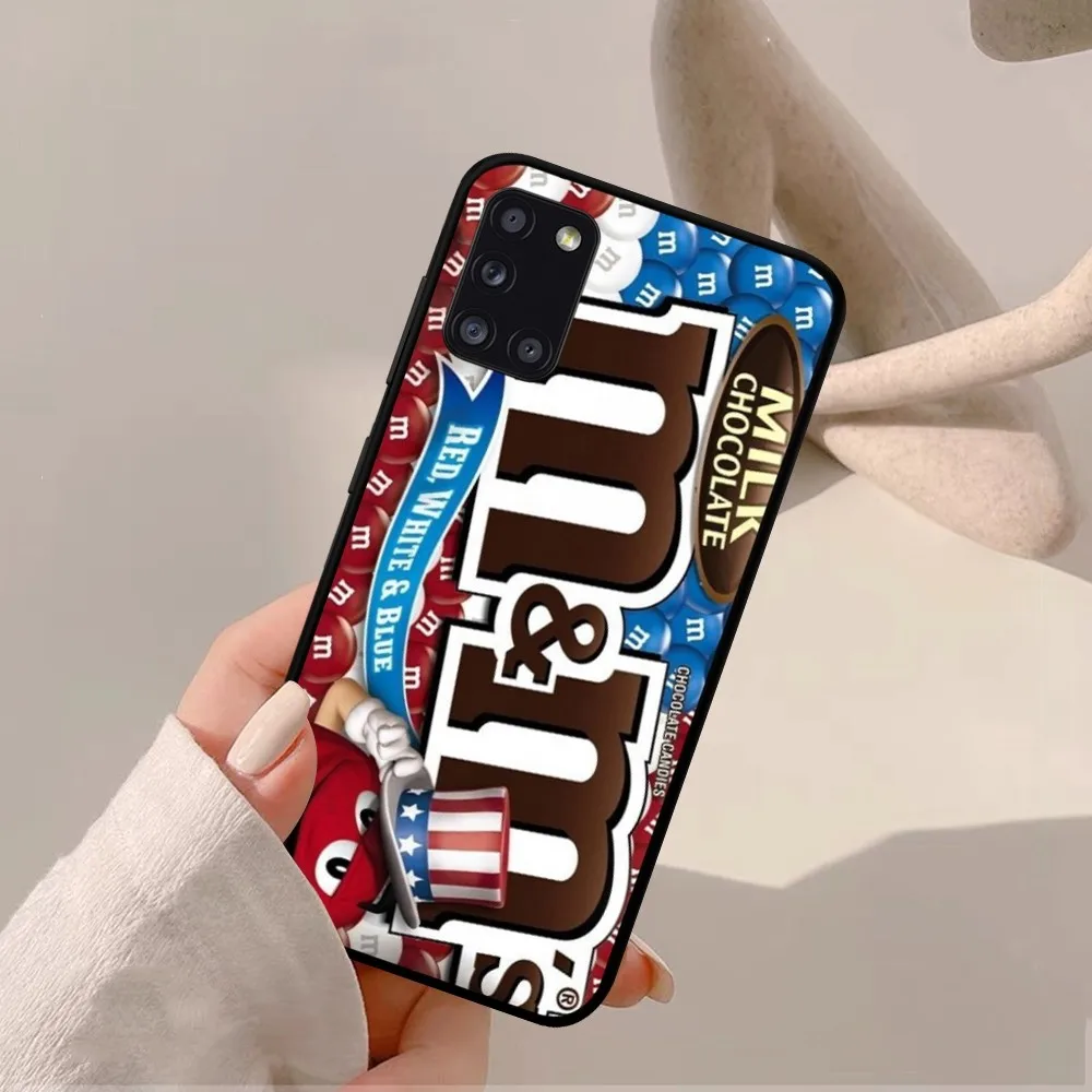 Cartoon C-Cokelat M-Ms Phone Case For Samsung A 10 11 12 13 20 21 22 30 31 32 40 51 52 53 70 71 72 73 91 13 shell