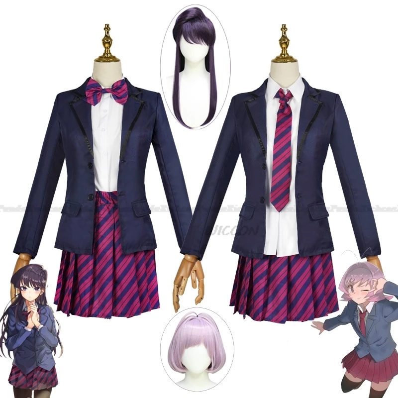 

Anime Komi-san Wa, Komyushou Desu Cosplay Costume Komi Shōko Osana Najimi Lovely Jk Uniform Role Play Party Clothing for Women