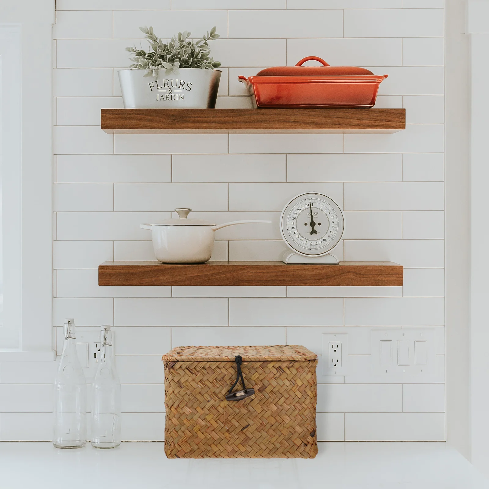 

Straw Plaited Box Orange Large Cattail Storage Holder Home Organizer Square Tea Storage Box Covered Lid