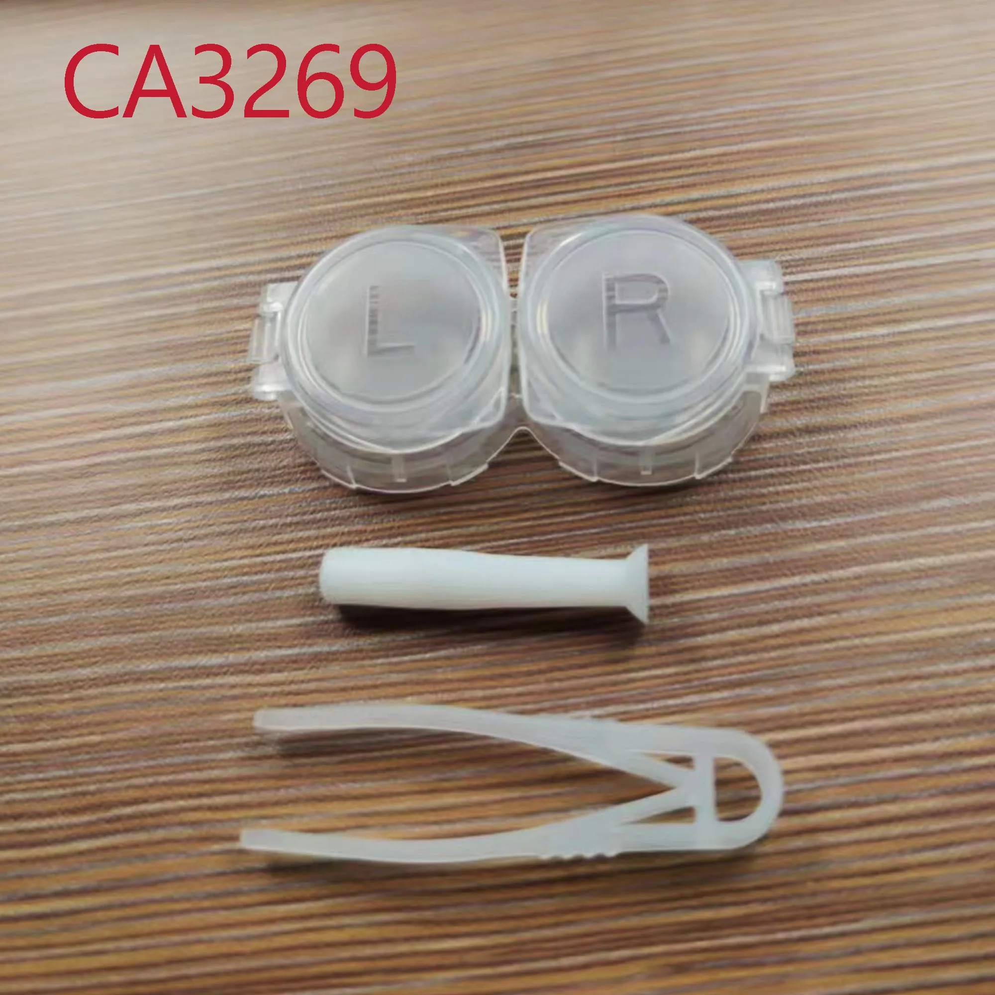 Soft Contact Lens Case Travel Kit Easy Carry Lenses Box Container with Tweezers CA3269