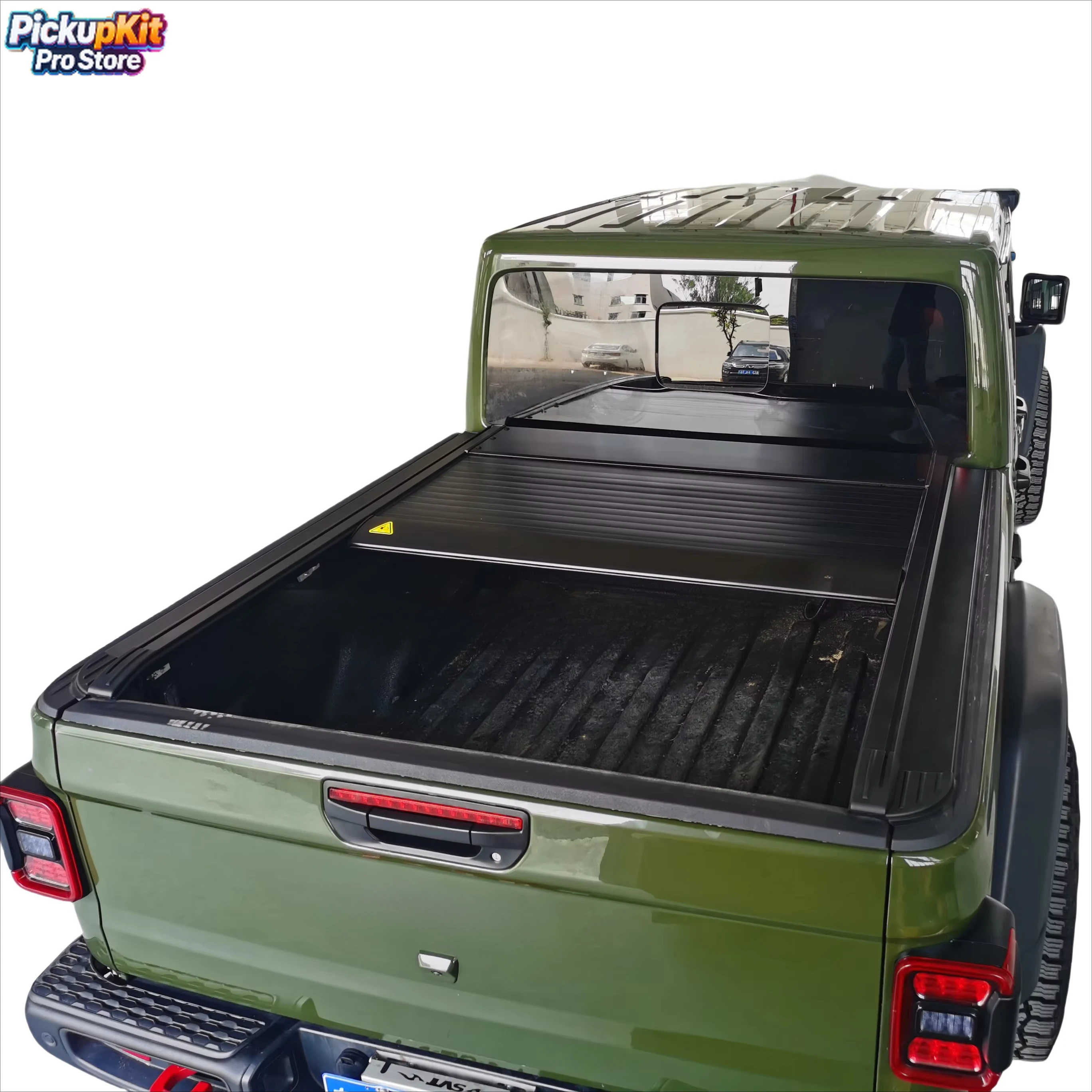 

Electric Retractable Tonneau Cover - Aluminum Alloy Roller Shutter for Gladiator JT