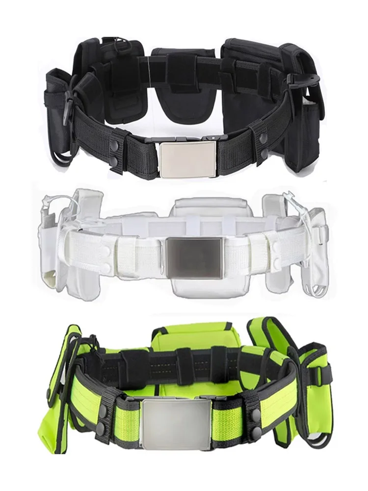 nouvelle-ceinture-de-service-multifonctionnelle-standard-pour-l'exterieur-ensemble-de-huit-pieces-ceinture-de-patrouille-de-securite-ensemble-de-six-pieces-conforme-aux-normes-nationales