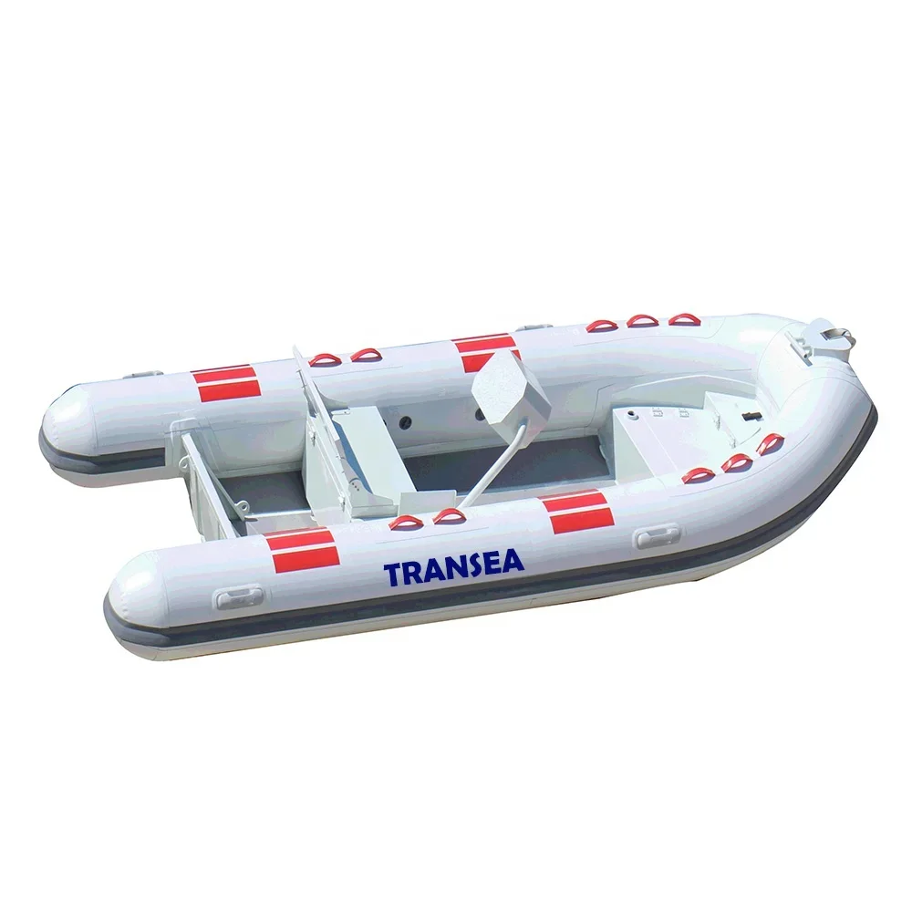 Bateau de pêche gonflable en aluminium, certificat CE, petit canot pneumatique à vendre, 13 pieds