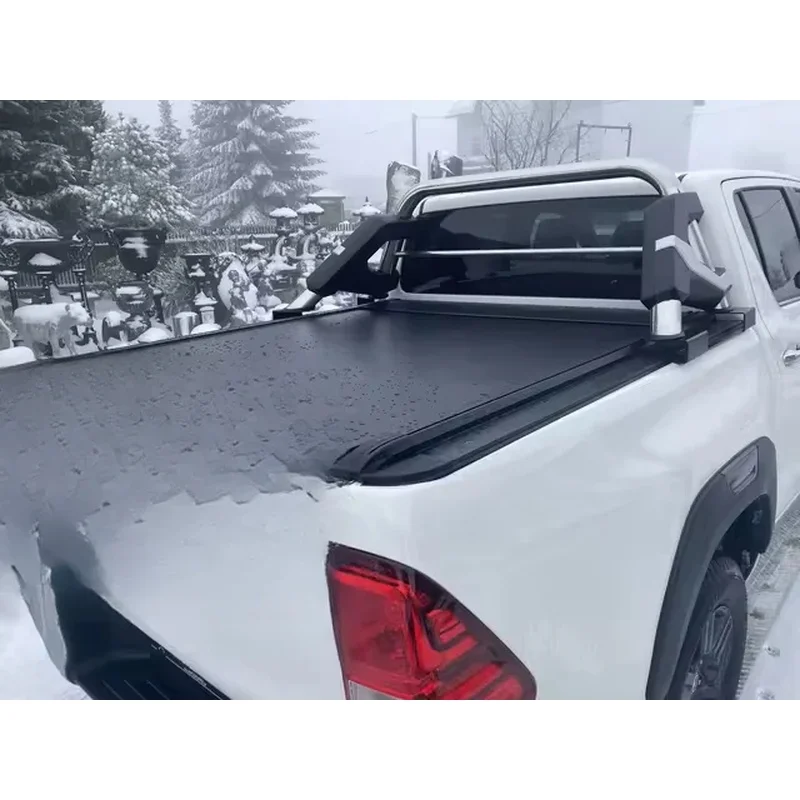 Factory Hot SellerHigh Quality Manual Aluminum Roller Shutter Lid, Waterproof Pickup Tonneau Cover