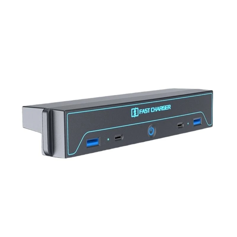 

Центральная консольная USB HUB с скользящей крышкой Multiport Multious Past Зарядная станция Центральная консольная консольная 3