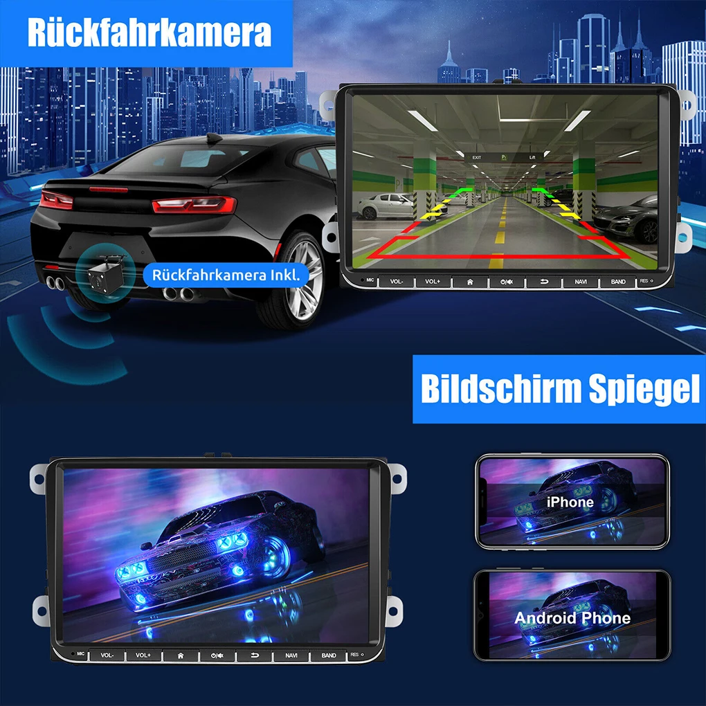 In-Car Entertainment With Car Stereo Radio Android Auto USB CAR / Android Auto RDS Touchscreen Wi-Fi