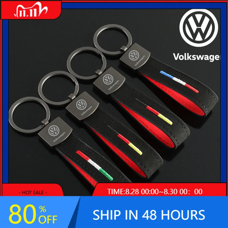 

Металлический брелок для ключей из замши для VW Volkswagen GTI GOLF 2026, Passat, Jetta, Beetle, PO - Хит продаж