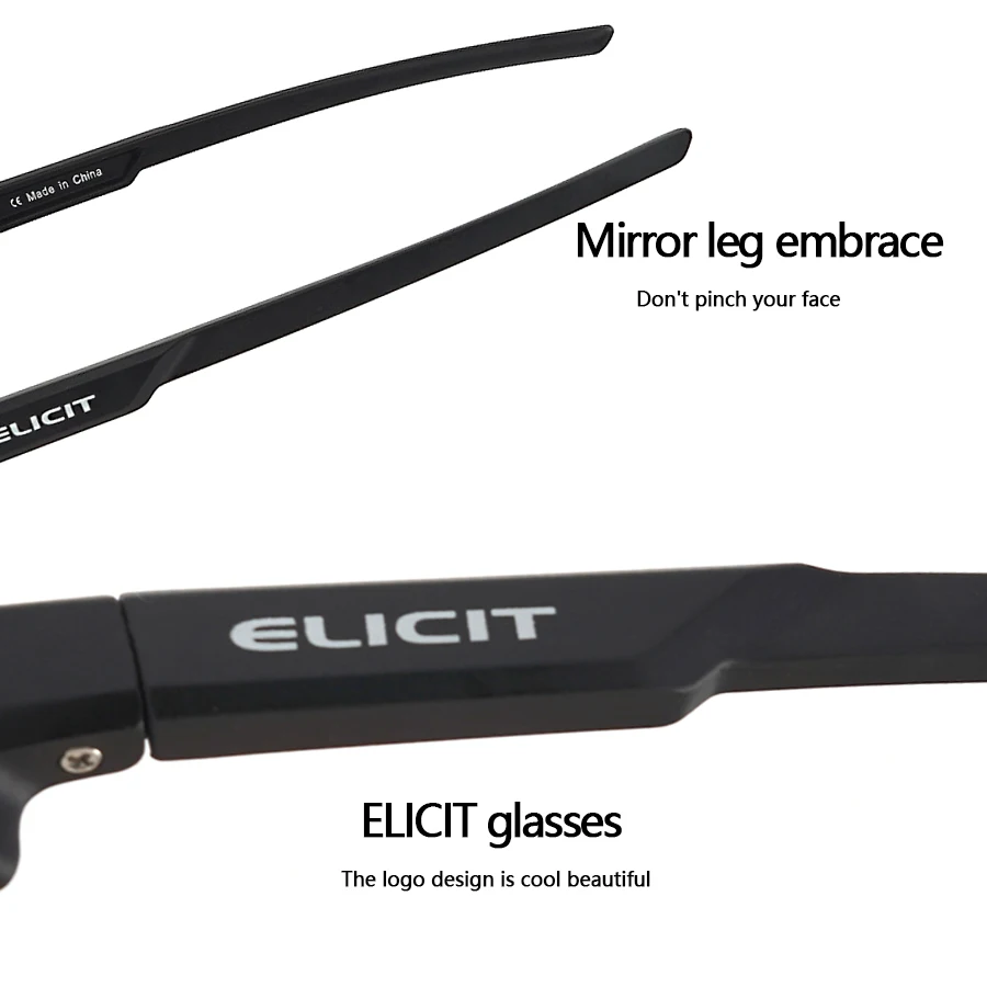ELICIT Cycling Sunglasses Mountain Road Bike UV400 Protection Goggles Outdoor Fishing Running Bicycle Glasses For Men Women