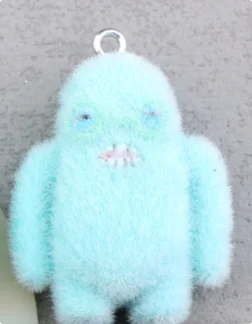 10pcs Cartoon Fluffy Resin 3D Charms for DIY