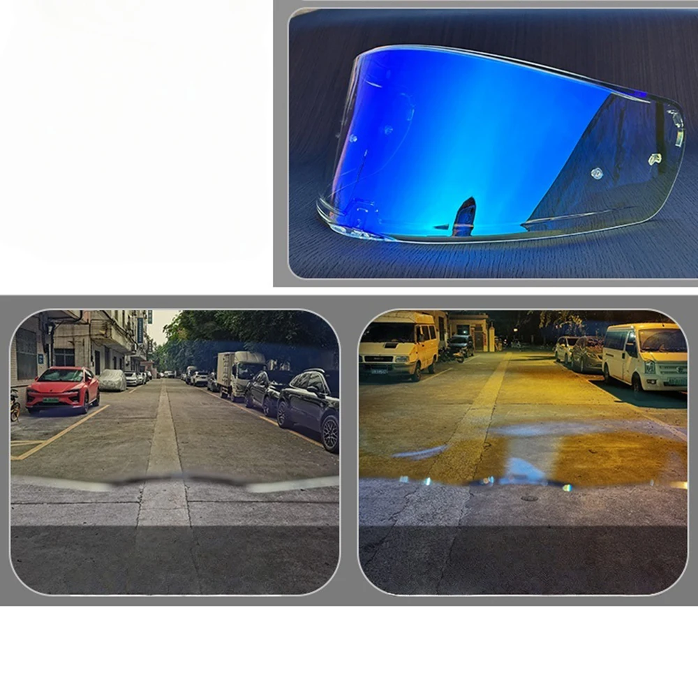 Motorcycle Helmet Visor plating silver Deep Smoke Replacement Lens helmet Visor Fit for LS2 FF801 FF397 5