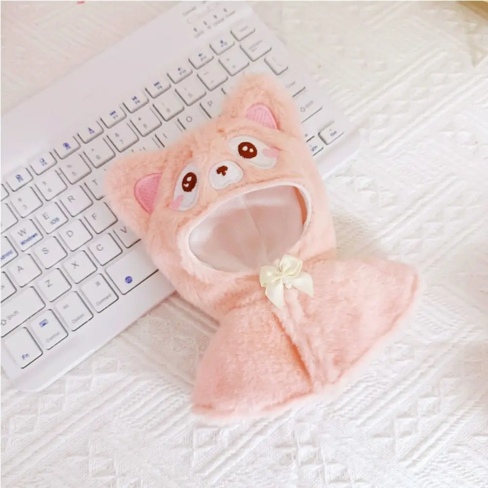 

Fashion Plush Stuffed 10CM Doll Clothes Lovely Cartoon Plush Cape 10CM/ Kawaii Cartoon Cloak Kids