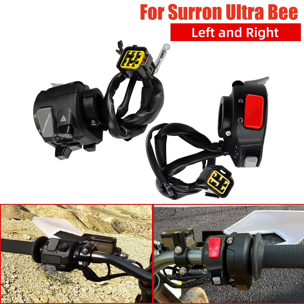 

Left Right Combination Switches For Surron Sur-ron Ultra Bee Off-road Electric Dirtbike Headlight Handlebar Controller Switch