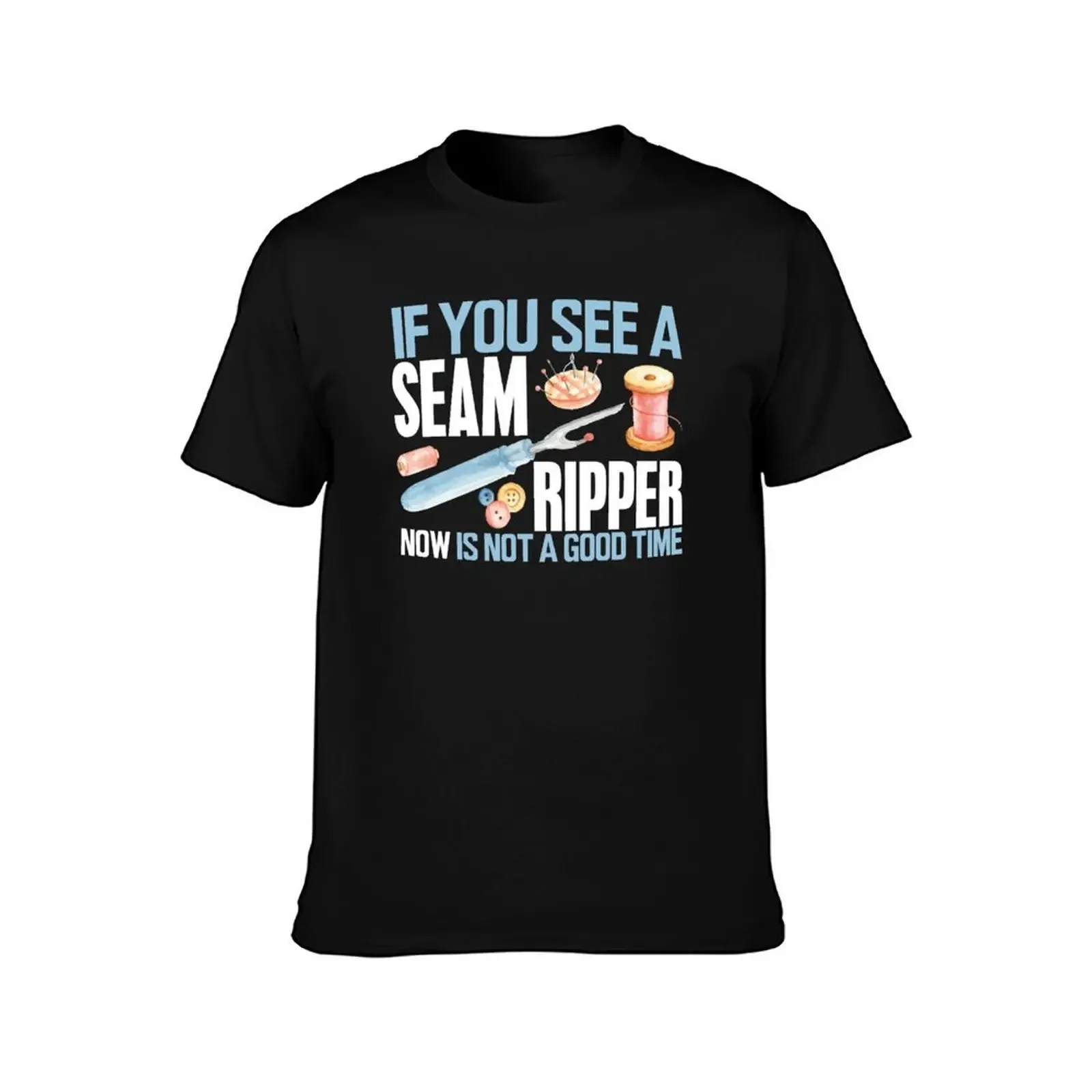 Sewing Gift If you See Seam Ripper Sewing Quilting T-Shirt vintage graphic tee T-shirts man mens graphic t-shirts hip hop