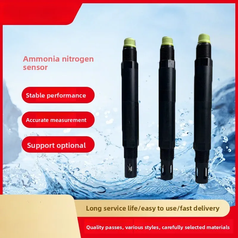 

Ammonia Nitrogen Sensor JF-NH4-485 Digital Integrated Probe Automatic Water Quality Ammonia Nitrogen Ion Sensor