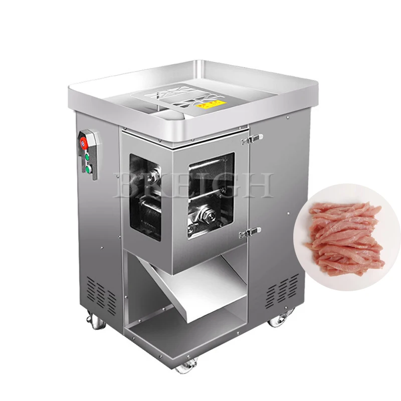 Stainless Steel Electric Meat And Vegetable Cutting And Grinding Machine, Small Automatic One-Time Shaping And Shredding Machine