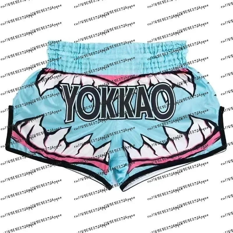 

2026 Muay Thai Shorts for Men and Women, Sanda Combat Training, Boxing, Children's Beach Shorts, Quick Drying Combat Sports