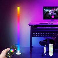 Smart RGB LED Floor Lamp Remote/Switch/APP Control USB Music Sync Corner Modern Mood Standing Light For Living Room Gaming Party