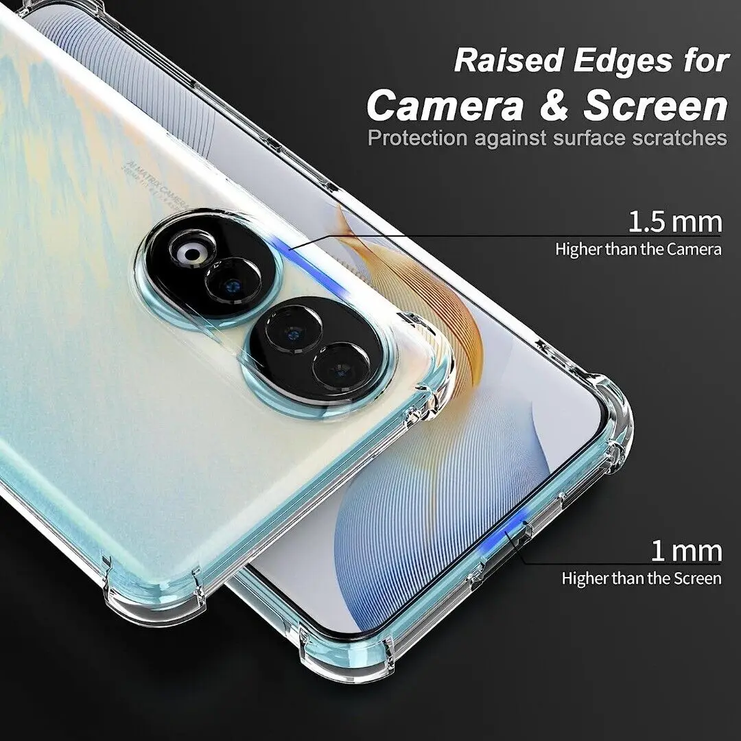 Transparent TPU Case for Honor X7b X8b Protective Cover For Honor X8a X7a X6a X5 X6 X7 Shockproof Shell Slim Bumper Coque Fundas