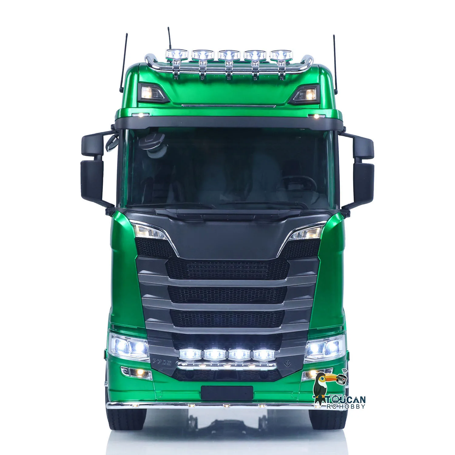 Camión Tractor RC 1/14 KABOLITE 770S 100 6x6 Con 2 Velocidades, Bloqueo Diferencial, Sonido Y Luces